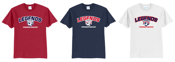 Adult Core Blend Tee LEGENDS Soccer 2025