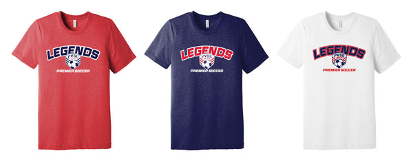 Adult Tri-Blend Tee LEGENDS Soccer 2025
