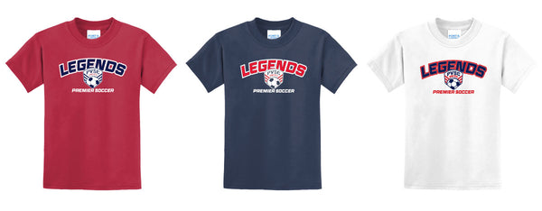 Youth Core Blend Tee LEGENDS Soccer 2025